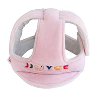 TOYANDONA Baby Infant Toddler Safety Helmet, Adjustable Safety Head Cushion Bumper Bonnet Hat for Infant Toddlers Learn to Walk and Sit (Pink)