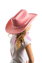 Load image into Gallery viewer, Aeromax Junior Cowboy Hat with Bandanna - Pink
