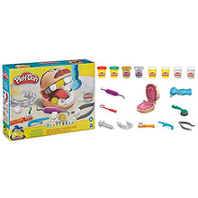 Load image into Gallery viewer, Play-Doh Drill &#39;n Fill Dentist Toy for Kids 3 Years and Up with Cavity and Metallic Colored Modeling Compound, 10 Tools, 8 Total Cans, 2 Ounces Each, Non-Toxic, Assorted Colors
