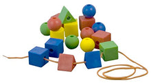 Load image into Gallery viewer, Miniland Educational - Giant Beads and Laces (40 Pieces and 10 Laces)
