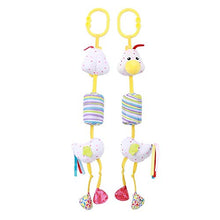 Load image into Gallery viewer, Durable Hook Designs Hanging Rattle Toy, Hanging Rattle Toy, Early Education for Baby Bed Stroller Comforting Baby(Chick)
