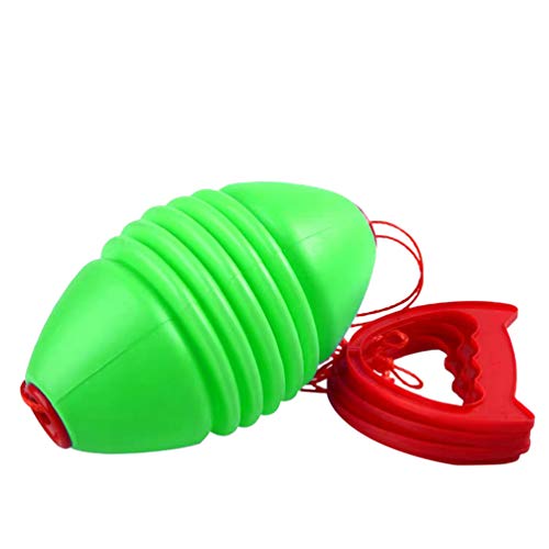 TOYANDONA Zip Ball Game Kids Ball Pulling Toy Fitness Arm Hand Strength Training Ball Toy Home Playing Interactive Ball Game for Boys Girls Green
