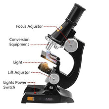 Load image into Gallery viewer, WSZJJ 100X 200X 450X Microscope Kit Lab LED Home School Science Educational Gifts for Children
