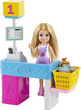 Load image into Gallery viewer, Barbie Chelsea Can Be Snack Stand Playset with Blonde Chelsea Doll (6-in), 15+ Pieces: Register, Food Items, Shopping Basket &amp; More, Great Gift for Ages 3 Years Old &amp; Up
