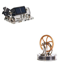 Load image into Gallery viewer, Sunnytech Low Temperature Stirling Engine Motor Solar Magnetic Levitation Model Mendocino Education Model Toy Kit LT001-ST41
