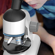 Load image into Gallery viewer, Microscope for Kids, 1200X Children&#39;s Educational Microscope Educational Science Toy for Children Beginners(white)
