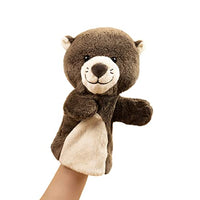 SimpliCute Otter Plush Toy Hand Puppet with Movable Arms - Hand Puppets for Kids All Ages