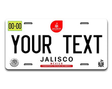 Load image into Gallery viewer, BRGiftShop Personalized Custom Name Mexico Jalisco 6x12 inches Vehicle Car License Plate
