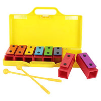 8 Note Xylophone, Professional Kids Xylophone with 2 Drumsticks Box for Children