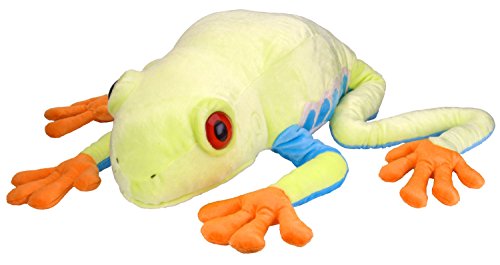 Wild Republic Jumbo Tree Frog Plush, Giant Stuffed Animal, Plush Toy, Gifts for Kids, 30 Inches