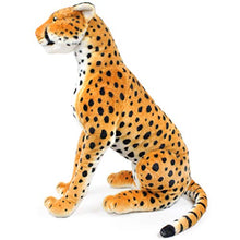Load image into Gallery viewer, Cecil The Cheetah - 25 Inch Tall Big Stuffed Animal Plush Leopard - by Tiger Tale Toys
