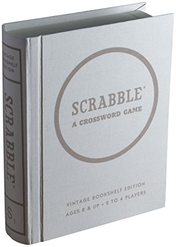 Scrabble Linen Book Vintage Edition Board Game