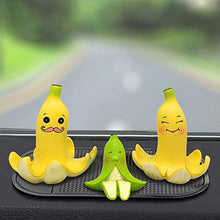 Load image into Gallery viewer, MINGYUE Car Ornaments Cute Resin Dolphin Banana Figurines Dashboard Decoration Toys Lovely Dolls Home Decor Bobbleheads
