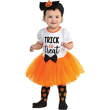 Load image into Gallery viewer, Trick-Or-Treat Sweetie Baby Costume | Multicolor- 1 Set

