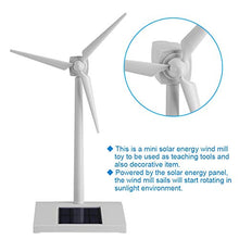 Load image into Gallery viewer, Solar Wind Toy Mini Solar Wind Mill Solar Powered Windmill Toy Kids Children Science Teaching Tool Home Decor Garden Ornament

