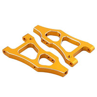 Toyoutdoorparts RC 166019(06052) Gold Alum Front Lower Suspension Arm Fit HSP 1:10 Nitro Buggy