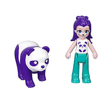 Load image into Gallery viewer, Polly Pocket GTM58? Flip &amp; Find Panda Compact, Flip Feature Creates Dual Play Surfaces, Micro Doll, Panda Figure &amp; Surprise Reveals, Great Gift for Ages 4 Years Old &amp; Up, 10.0 cm*5.0 cm*9.0 cm
