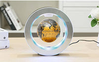 NC 6 Inch Magnetic Levitation Globe, Rotating Luminous Floating Globe, Desktop Ornaments