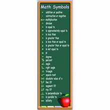 Load image into Gallery viewer, MCDONALD PUBLISHING MATH SYMBOLS COLOSSAL CONCEPT (Set of 6)

