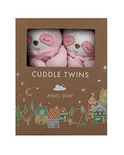 Load image into Gallery viewer, Angel Dear Pink Sloth Twin Set Blankies Box.
