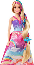 Load image into Gallery viewer, Barbie Doll, Fantasy Hair With Braid And Twist Styling, Rainbow Extensions, Twisting Tool And Accessories
