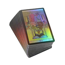 Load image into Gallery viewer, RRQG Tarot of The New Vision Party Entertainment New Vision Holographic Tarot Cards Deck Family Playing Tarot Cards Board Game Divination Oracle Card
