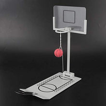Load image into Gallery viewer, Yosoo Mini Basketball Machine, Decorating Miniature Office Desk Decorations Basketball Hoop Toy Board Game for Basketball Lovers
