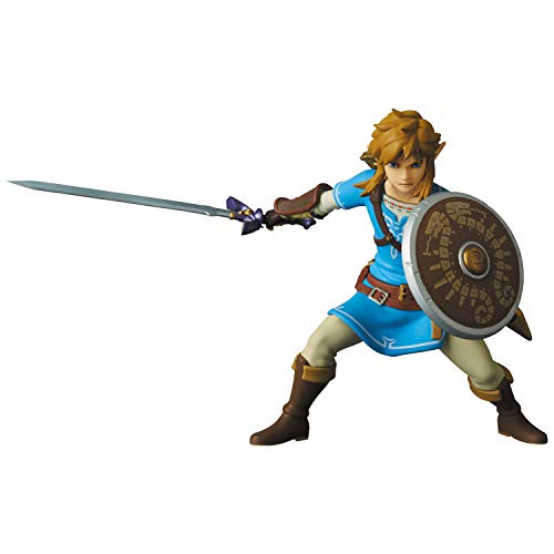 The Legend of Zelda: Breath of The Wild Link Ultra Detail Figure, Multicolor