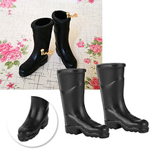 Load image into Gallery viewer, Dollhouse Gardening Shoes, Miniature Rain Shoes Lifelike Appearance for Gardening Scenario
