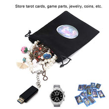 Load image into Gallery viewer, GLOGLOW Tarot Bag, Thick Velvet Tarot Storage Bag Pouch Dice Bag Jewelry Pouch Playing Cards Coins Drawstring Bag(4)
