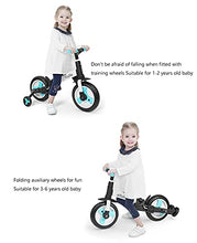 Load image into Gallery viewer, Julitech Kids Balance Bike Girls Boys Toddler Push Bike with Puncture-Proof Tire Adjustable Seat Handlebar Height No Pedal Sport Training Bicycle,Green
