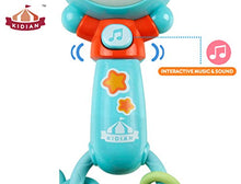 Load image into Gallery viewer, Kidian Baby Rattle - Shake and Jam Rattle - Baby Rattle and Teether Toy, Infant Rattle for 6 Months and Up by Flybar (Elephant)
