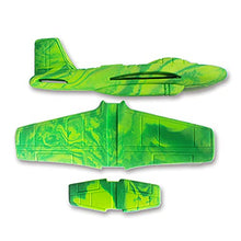 Load image into Gallery viewer, Foam Throwing Glider Airplane Aircraft Toy Hand Airplane Model 17.517.5CM Hand throwing plane Hand throwing gliding plane DIY plane 17.517.5CM
