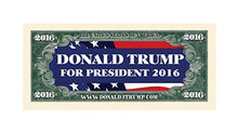 Load image into Gallery viewer, Set of 5 - Donald Trump 2016 Presidential Dollar Bill
