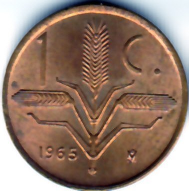 Mexico 1965, 1 Cent