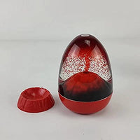 Bingtu Hourglass Accessories-Liquid Water Droplets Enlightenment Game Props That Simulate Volcanic Eruptions Hourglass Sand for Kids, Classroom, Kitchen, Games, Home Office Decoration (red)