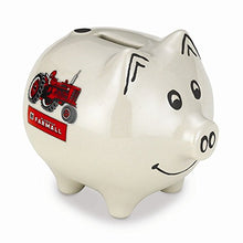 Load image into Gallery viewer, Farmall Saving Piggy Bank White with Tractor
