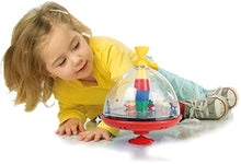 Load image into Gallery viewer, Lena 52120 tin Toys Panorama 19 cm, Plastic Humming, Classical Pump Mechanism, Musical Locomotive, Stand, Spinning top for Children from 18 Months, Colourful
