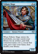 Load image into Gallery viewer, Magic: The Gathering - Tribute Mage - Foil - Modern Horizons

