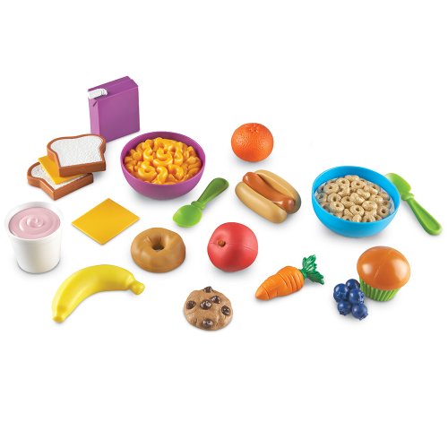 Learning Resources New Sprouts Munch It! Pretend Play Food, Toddler Outdoor Toys, Picnic Playfood, 2