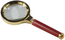 Load image into Gallery viewer, Discoverer 70mm Magnifier Imitation Mahogany Handle (Red)

