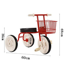 Load image into Gallery viewer, Moolo Trike Children&#39;s Tricycle, Bicycle 2-5 Years Old Kids Simple Bicycle Lightweight Pedal Preschool (Color : White)
