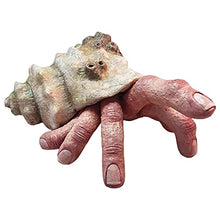 Load image into Gallery viewer, Weird Realistic Fingercrab Model, Creepy Horror Resin Model, Hermit Crab House Aquarium,Finger Crab Statue Ornament Home Decor for Garden (2 pc)
