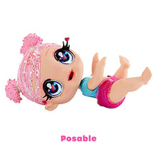 Load image into Gallery viewer, MGA&#39;S Glitter BABYZ DREAMIA Stardust Baby Doll with 3 Magical Color Changes, Pink Hair Rainbow Outfit, Diaper, Bottle, Pacifier Accessories- Gift for Kids, Toy for Girls Boys Ages 3 4 5+ Years Old
