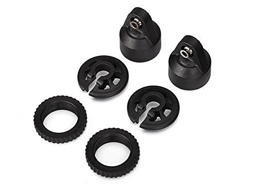 Traxxas 7764 X-Maxx GTX Shock Caps, Spring Retainers and Adjusters (pair)
