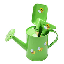Load image into Gallery viewer, Sungmor Kids Garden Tools Set | Pretty &amp; Cute Little Gardener Kit | Package Includes 3PC Green Honeybee Watering Can &amp; Trowel &amp; Rake Gardening Hand Tools | Perfect for Play Around Garden,Yard or Beach
