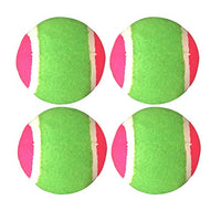 Abaodam 4 Pcs 2. 5 Inch Special Sticky Bat Ball Suction Ball Toy Sucker Ball Toy for Kids Children (Random Color)