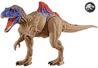 Jurassic World Dual Attack Concavenator Dinosaurs in Medium Size with Button-Activated Dual Strike Action Moves Like Tail and Head Strikes