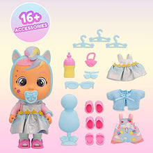 Load image into Gallery viewer, Cry Babies Magic Tears Dress Me Up Playset - Jenna&#39;s Wardrobe | 3 Complete Outfits, 15 Accessories
