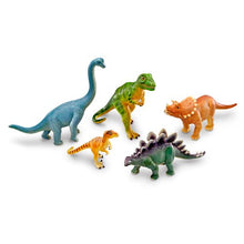 Load image into Gallery viewer, Learning Resources Jumbo Dinosaurs, T-Rex, Brachiosaurus, Stegosaurus, Triceratops, and Raptor, 5 Pieces, Ages 3+
